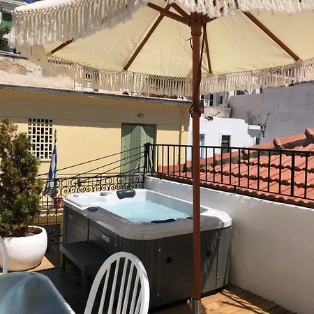 فيلة Evagelia's Deluxe Villa-jacuzzi In Center