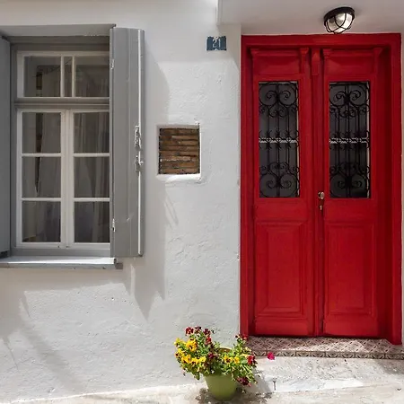 Evagelia's Deluxe Villa-roof Jacuzzi Villa Skopelos Town