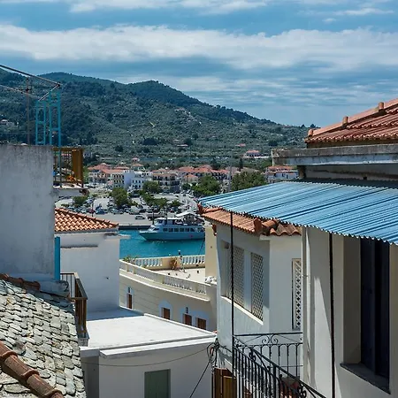 Villa Evagelia's Deluxe Villa-roof Jacuzzi *