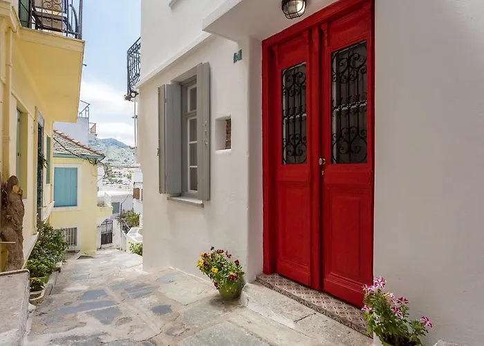 别墅 Evagelia's Deluxe Villa-roof Jacuzzi *