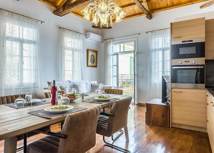 别墅 Evagelia's Deluxe Villa-roof Jacuzzi 斯科派洛斯