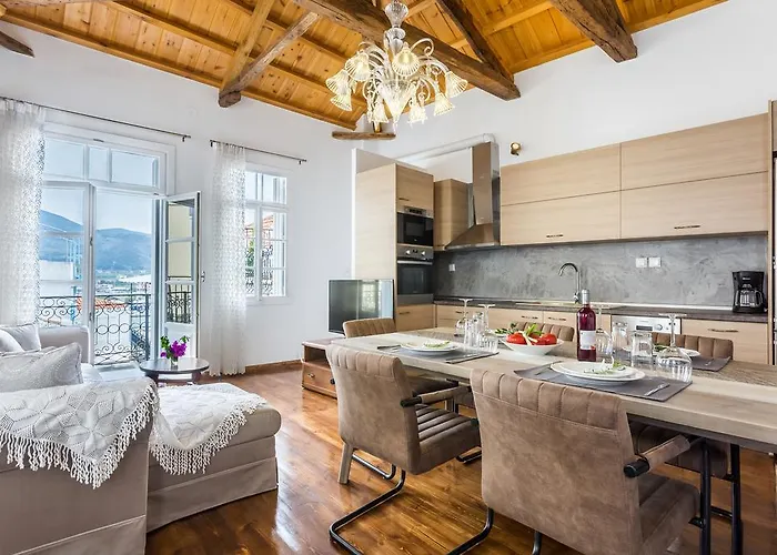 Evagelia's Deluxe Villa-roof Jacuzzi * 斯科派洛斯