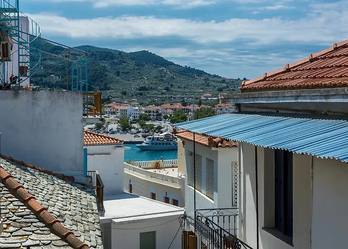 别墅 Evagelia's Deluxe Villa-roof Jacuzzi *